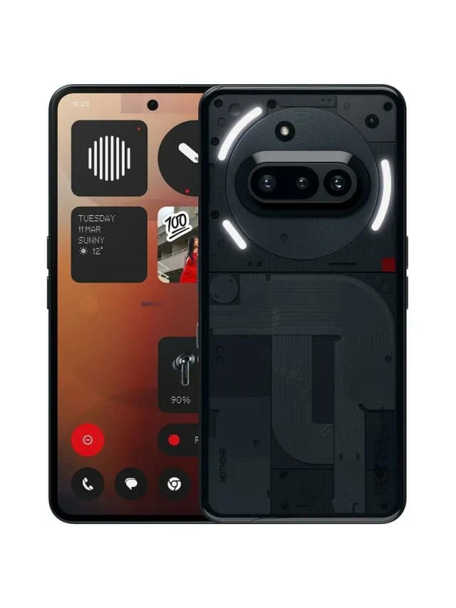 Смартфон Nothing phone (3a) 12/256GB Global, Dual nano SIM, Black - изображение №6