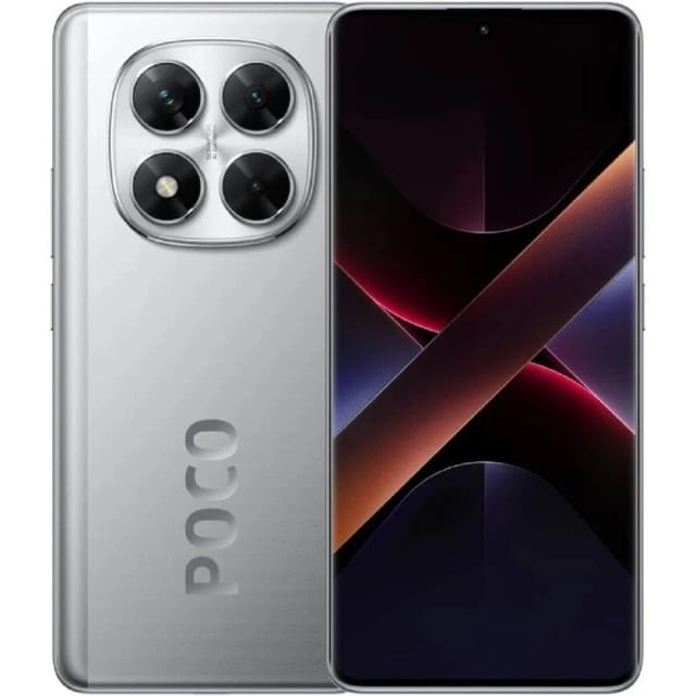 Смартфон Poco X7 5G, 12/512GB, 6,67", 5G, 50 МП, Silver/серебристый, EU - изображение №1