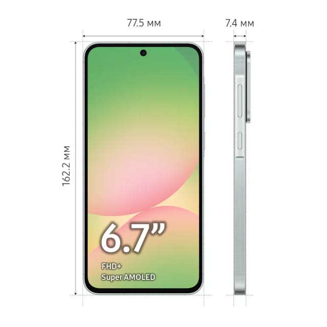 Смартфон Samsung Galaxy A56 5G 8/256 GB, Awesome Olive, Зеленый, Global для РФ - изображение №2