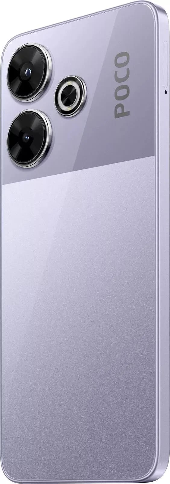 Смартфон Xiaomi Poco M6 4G 6/128 ГБ, RU Global для РФ, Dual nano SIM, Purple (фиолетовый) - изображение №6