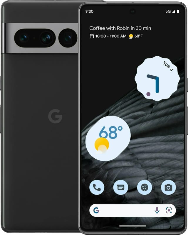Смартфон Google Pixel 7 Pro, 12/512 ГБ, Dual: nano SIM + eSIM, Obsidian | Обсидиан - изображение №1