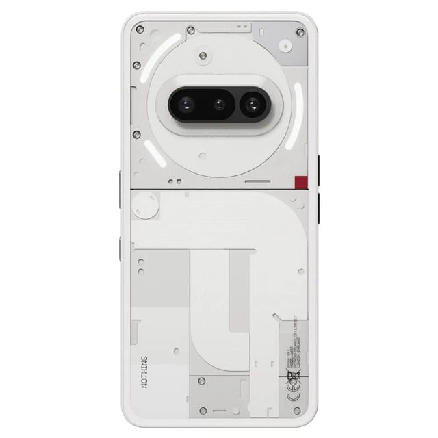 Смартфон Nothing phone 3a 12/256GB Global, Dual nano SIM, White - изображение №3
