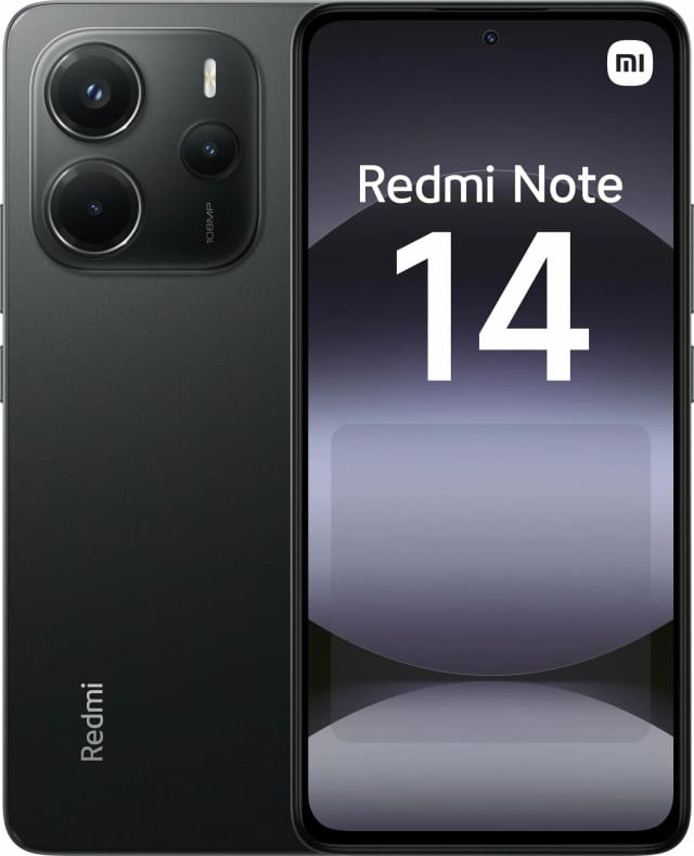 Смартфон Xiaomi Redmi Note 14 4G 8/256 ГБ Global, Dual nano SIM, Midnight Black - изображение №1