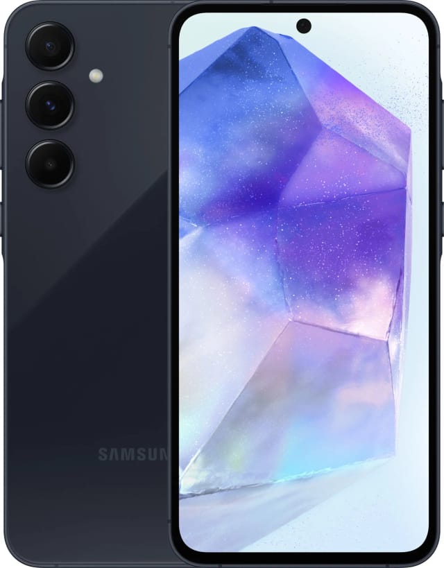 Смартфон Samsung Galaxy A55 5G 8/128 ГБ, Dual: nano SIM + eSIM, navy - изображение №1
