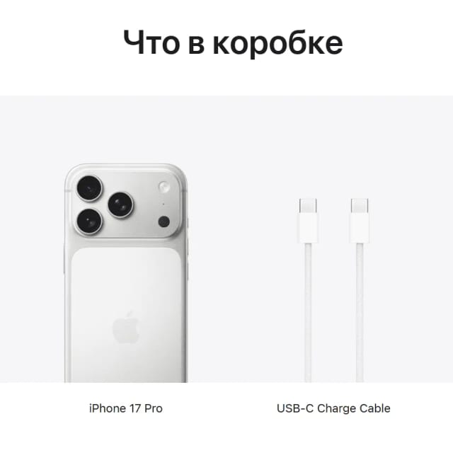 Смартфон Apple iPhone 17 Pro Max 2 TB, Dual: nano SIM + eSIM, Silver (серебристый), без RuStore/MAX - изображение №6