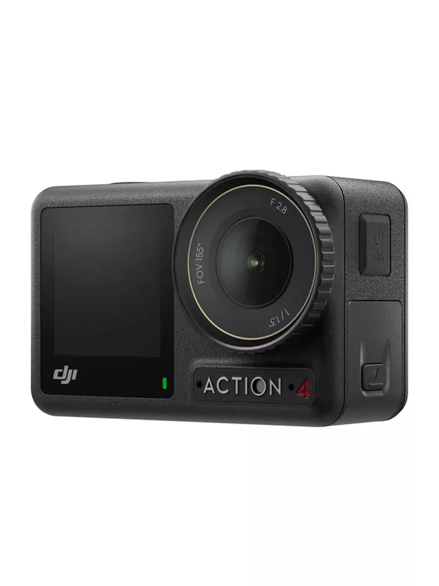 Товар Экшн-камера DJI Osmo Action 4 Adventure Combo, 4K с матрицей 1/1,3 дюйма, черный