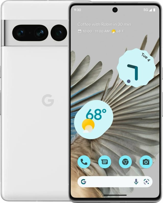 Смартфон Google Pixel 7 Pro 12/512 ГБ, Dual: nano SIM + eSIM, Snow (Белый) - изображение №1