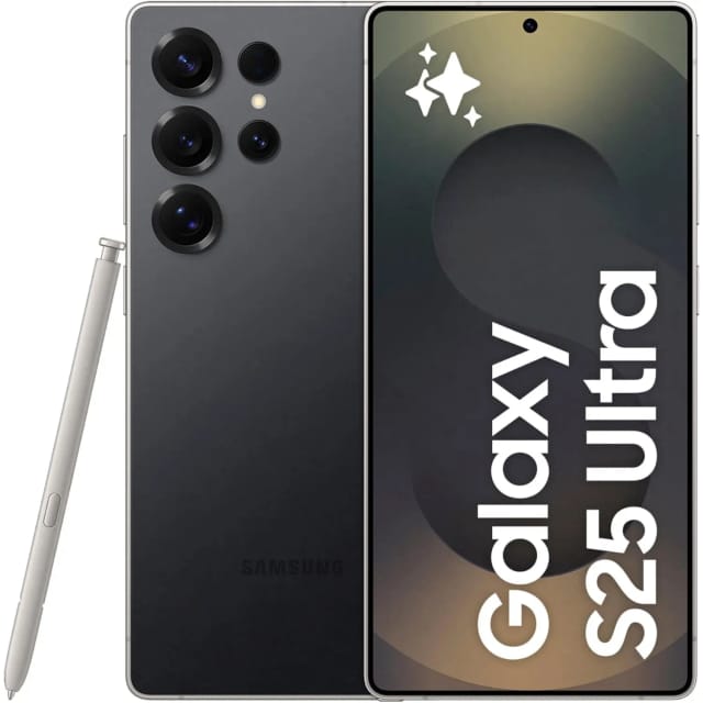 Смартфон Samsung Galaxy S25 Ultra 12/256 ГБ, Dual: nano SIM + eSIM, Титановый черный (Titanium Black) - изображение №1