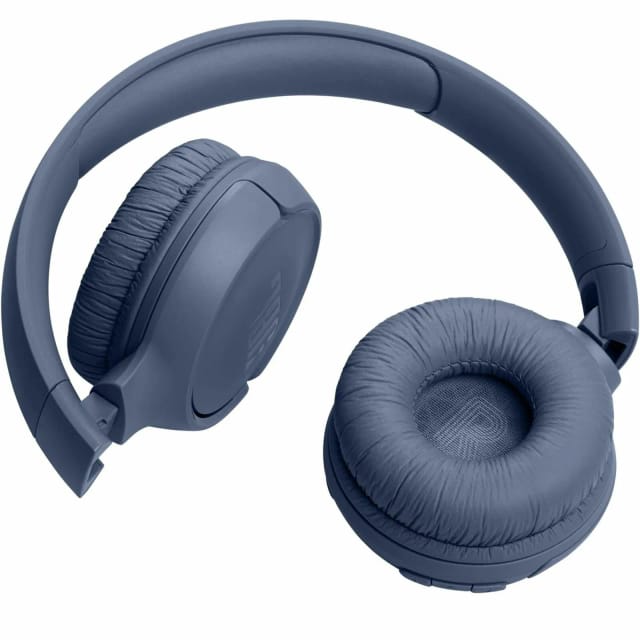Наушники JBL Tune 520 BT Blue беспроводные, Bluetooth, 57 ч работы, складные, с микрофоном - изображение №2