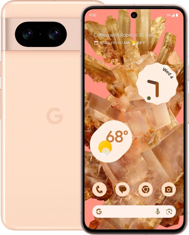 Смартфон Google Pixel 8 8/128 ГБ USA, Dual: nano SIM + eSIM, rose - изображение №1