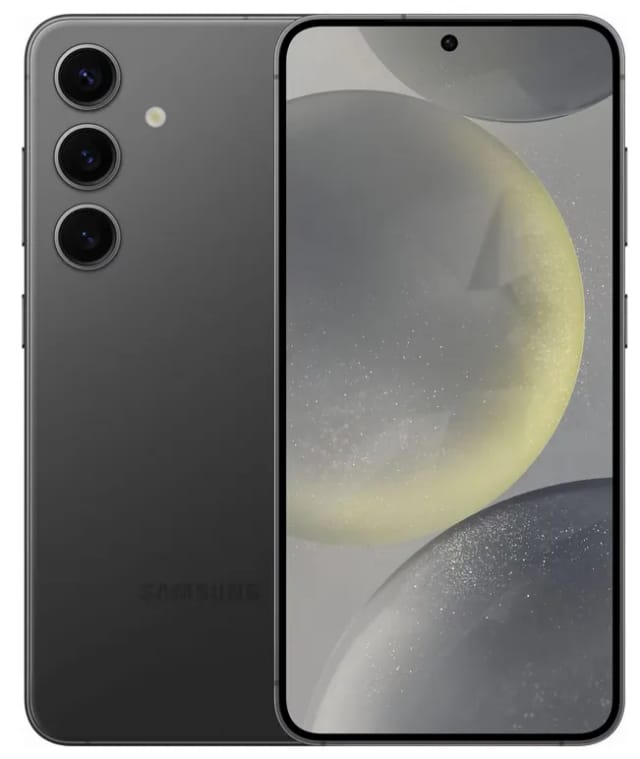 Смартфон Samsung SM-S9210 Galaxy S24, 8/256Гб, Black (HK), экран 6.2", камеры 50МП, 12МП, 10МП, андроид 14, чёрный - изображение №1