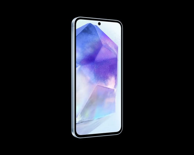 Смартфон Samsung Galaxy A55 5G 8/128 ГБ, Dual: nano SIM + eSIM, lilac - изображение №2