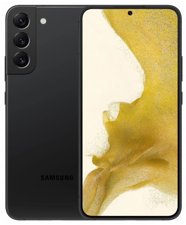 Смартфон Samsung Galaxy S22 8/128 ГБ памяти, Black, черный фантом, EU - изображение №1