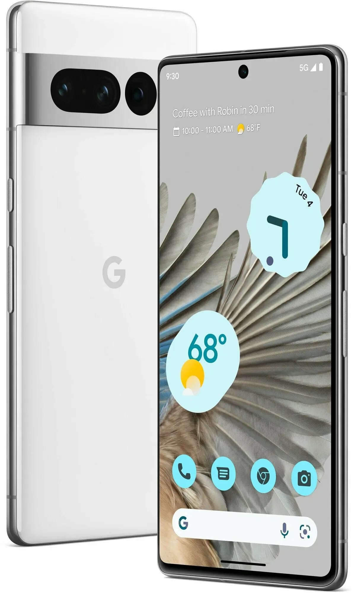 Смартфон Google Pixel 7 Pro 12/512 ГБ, Dual: nano SIM + eSIM, Snow (Белый) - изображение №2