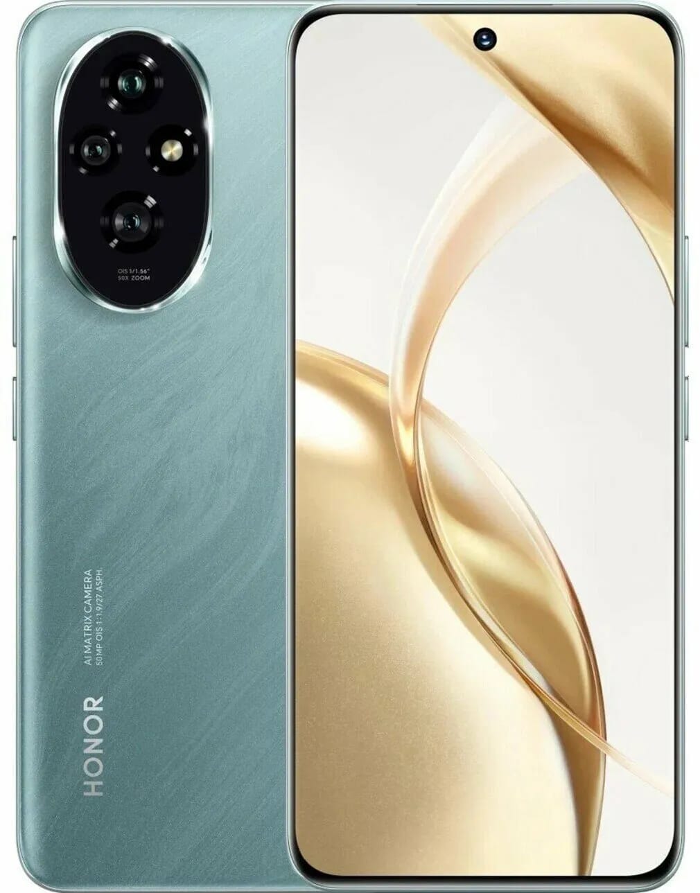 Смартфон Honor 200 12/512GB Emerald Green, Dual nano Sim + eSIM (Global) - изображение №1