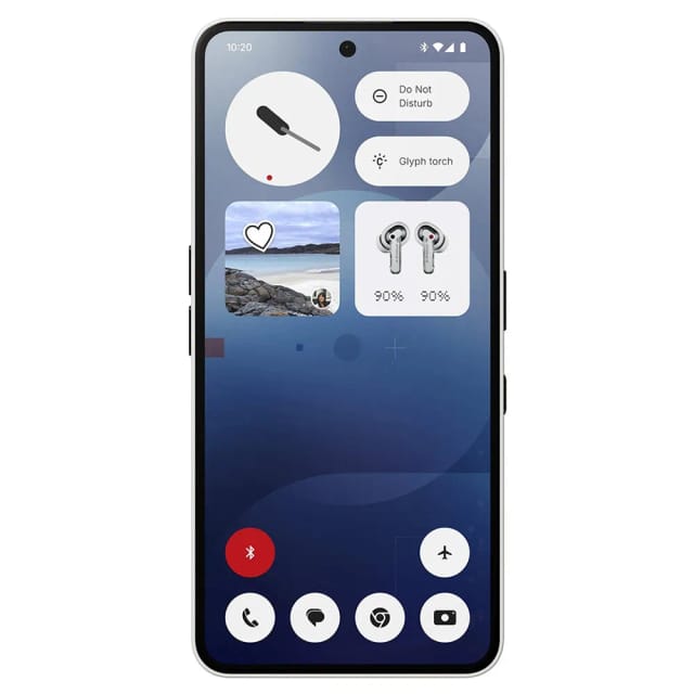 Смартфон Nothing phone 3a 12/256GB Global, Dual nano SIM, White - изображение №2