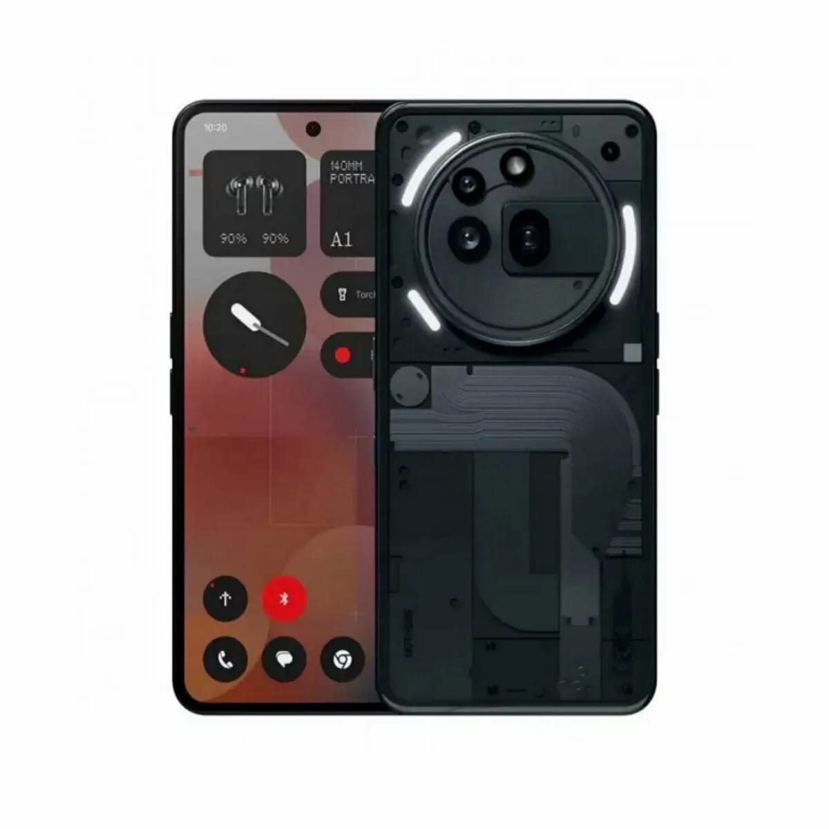 Смартфон Nothing Phone 3А Pro 12Gb/256Gb, Black, черный, 3 камеры - изображение №1