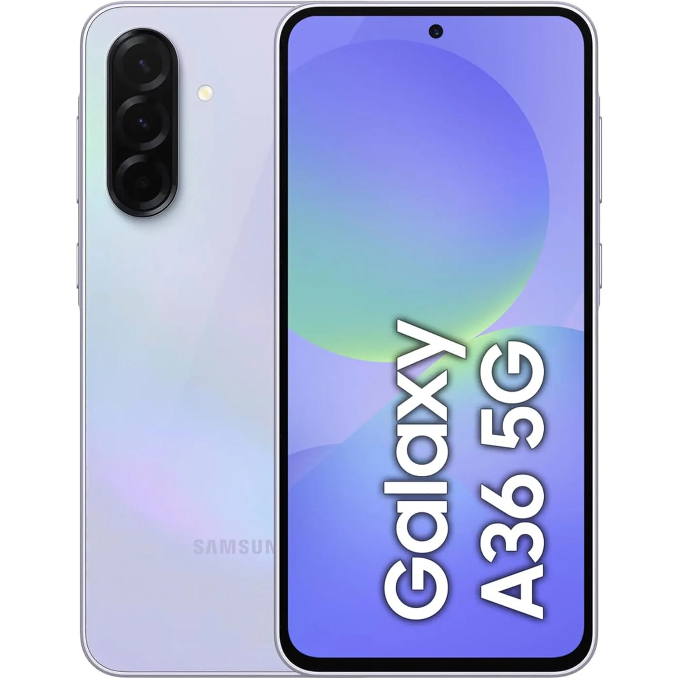 Смартфон Samsung Galaxy A36 5G 12/256 ГБ nano SIM + eSIM, Lavender (Лавандовый) - изображение №1