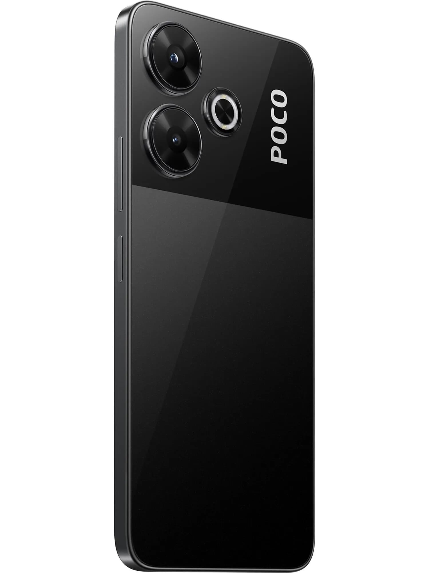 Смартфон Xiaomi Poco M6 4G 8/256 ГБ RU, Dual nano SIM, черный - изображение №6