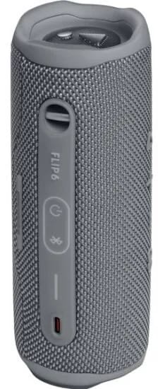 Портативная Bluetooth колонка JBL Flip 6, Цвет: Серый (Gray) - изображение №3