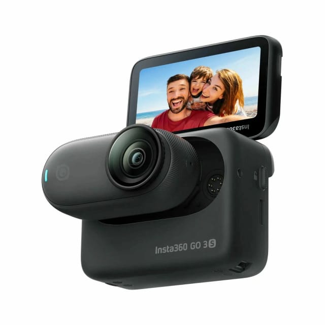 Экшн-камера Insta 360 Go 3S, 128Gb, UHD 4K, IPX8, Black (Черный) - изображение №1