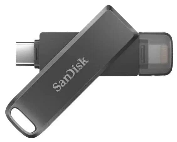 Накопитель SanDisk 64GB iXpand Luxe Type-C/Lightning Flash Drive SDIX70N-064G-GN6NN - изображение №1