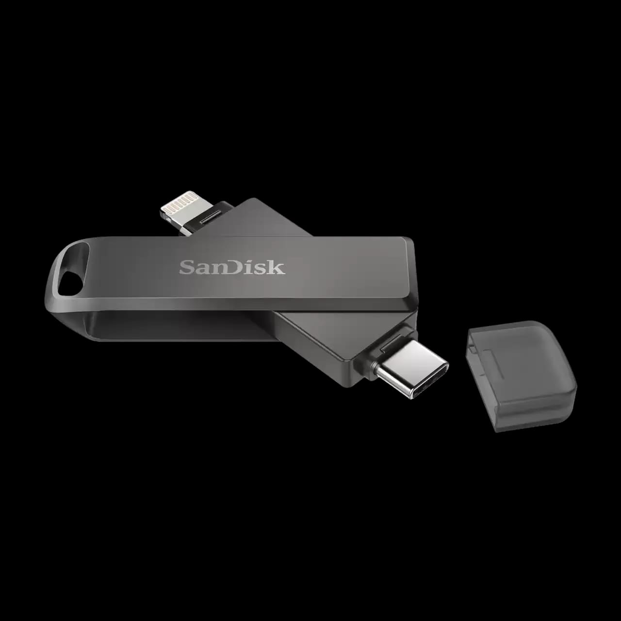 Накопитель SanDisk 64GB iXpand Luxe Type-C/Lightning Flash Drive SDIX70N-064G-GN6NN - изображение №8