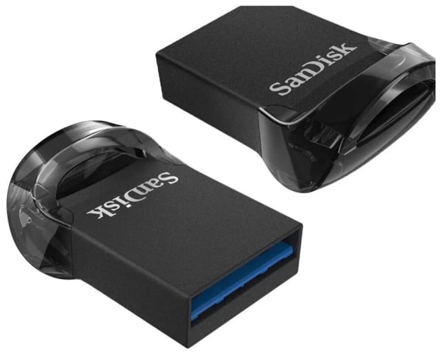 Флешка SanDisk 128GB CZ430 Ultra Fit черный USB 3.1 - изображение №3
