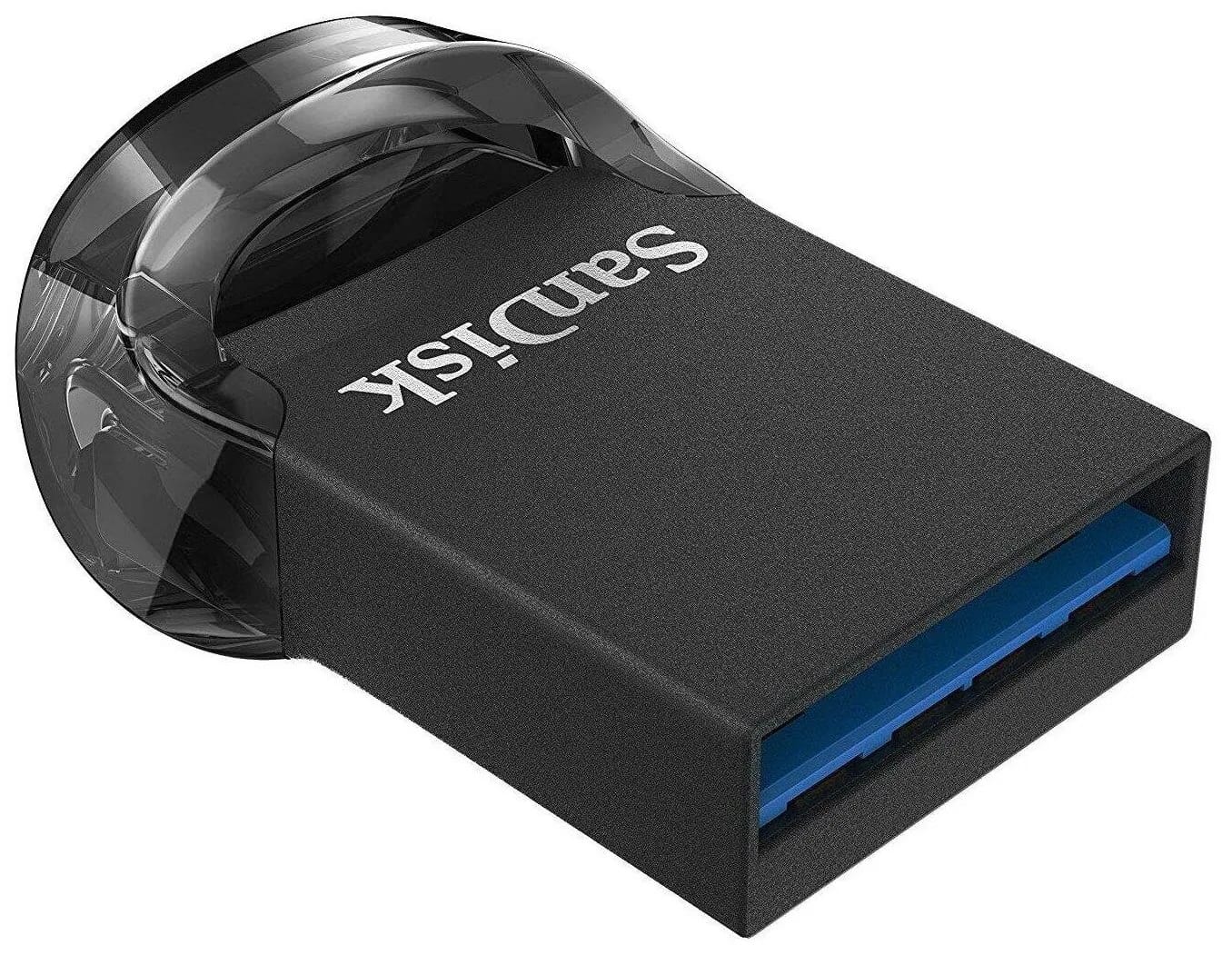 Флешка SanDisk 128GB CZ430 Ultra Fit черный USB 3.1 - изображение №2