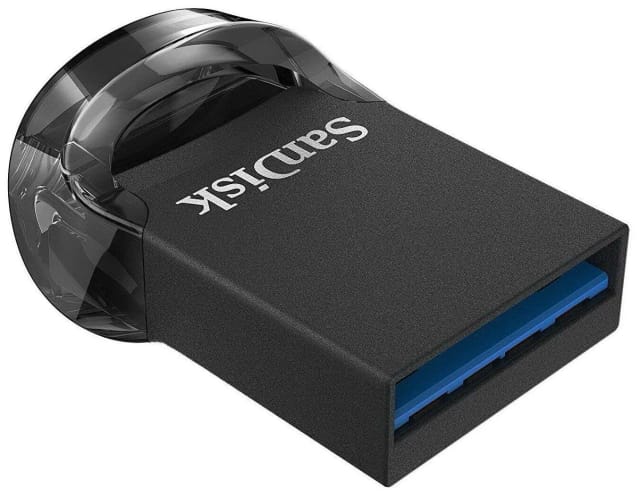 Флешка SanDisk 128GB CZ430 Ultra Fit черный USB 3.1 - изображение №2