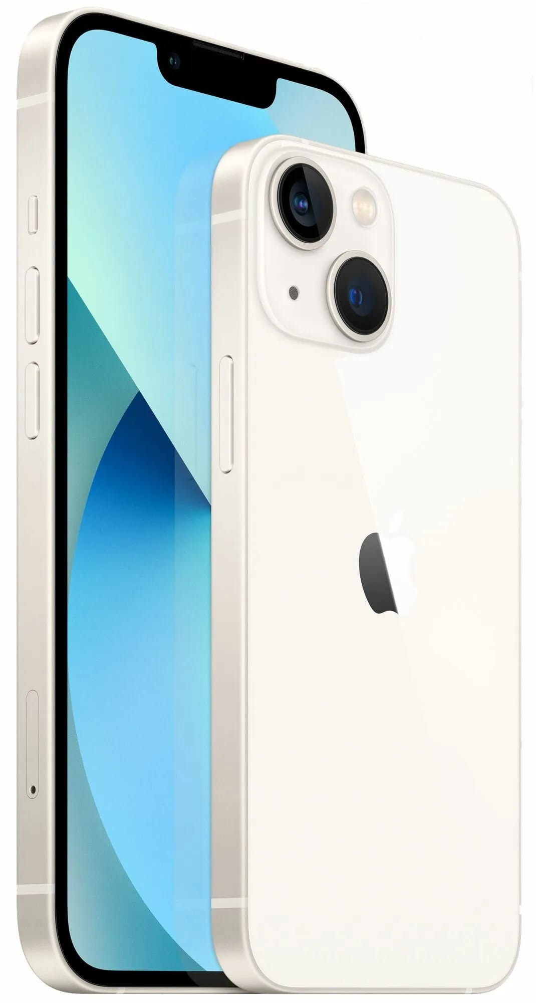 Смартфон Apple iPhone 13 128 ГБ, Dual: nano SIM + eSIM, сияющая звезда - изображение №3