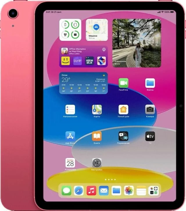 10.9" Планшет Apple iPad 10.9 2022, 64 ГБ, Wi-Fi, цвет розовый - изображение №8