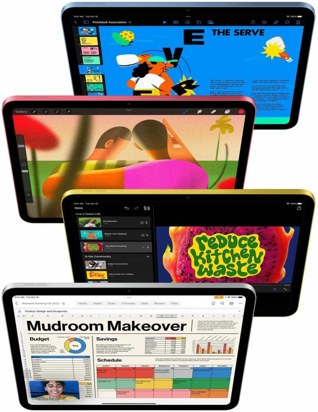 10.9" Планшет Apple iPad 10.9 2022, 256 ГБ, Wi-Fi, цвет синий - изображение №9