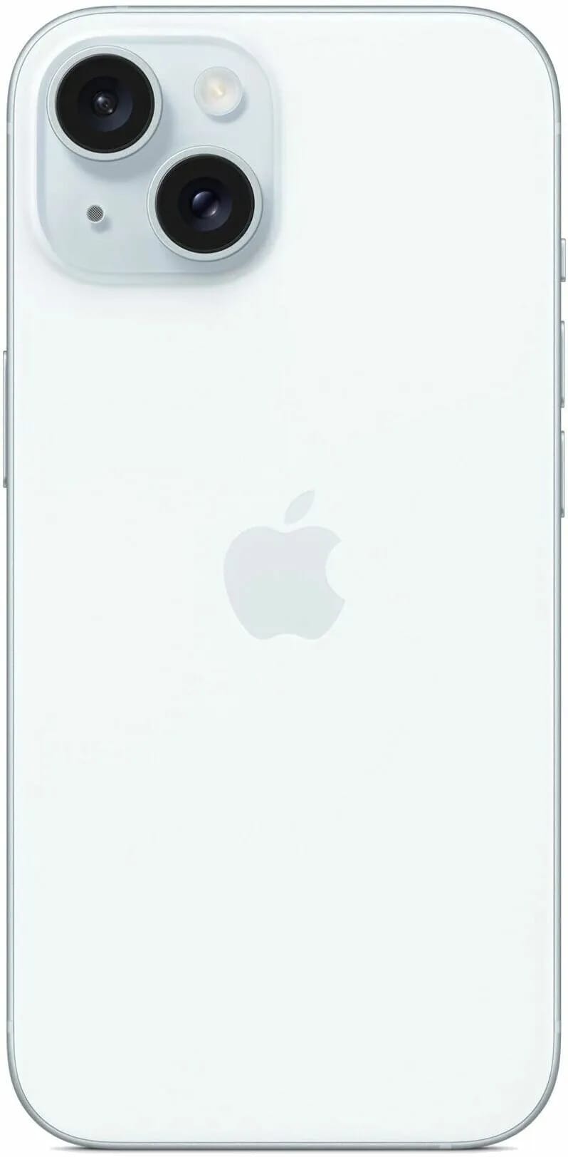 Смартфон Apple iPhone 15 128 ГБ, Dual: nano SIM + eSIM, голубой - изображение №3