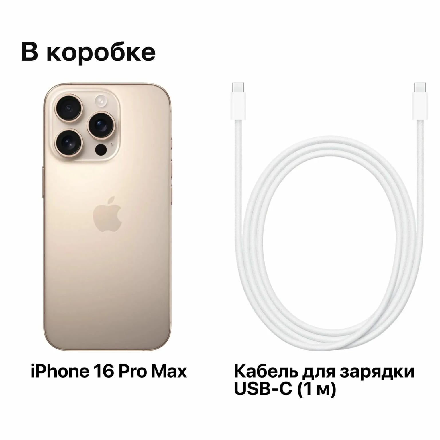 Смартфон Apple iPhone 16 Pro Max 1 ТБ, Dual: nano SIM + eSIM, пустынный титан - изображение №7