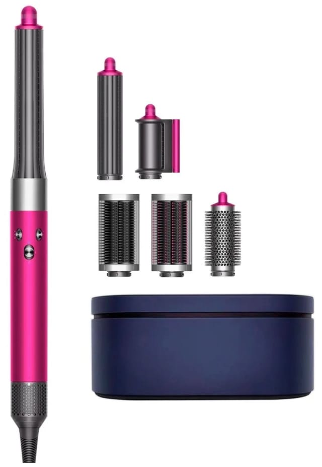 Стайлер Dyson Airwrap Complete Long HS05 Fuchsia/Nickel (фуксия/никель) HK - изображение №3
