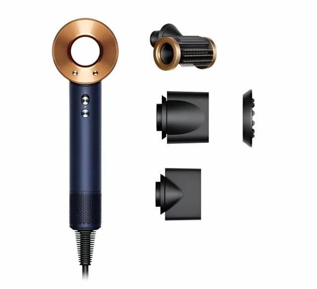Фен Dyson Supersonic HD15 Prussian Blue/Copper(синий/медный), с кейсом - изображение №2