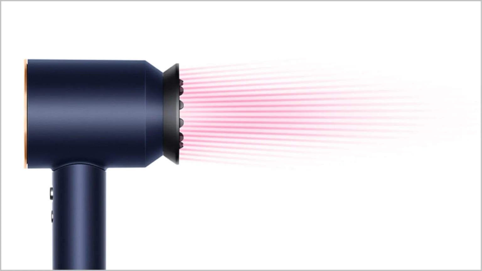 Фен Dyson Supersonic HD15 Prussian Blue/Copper(синий/медный), с кейсом - изображение №5