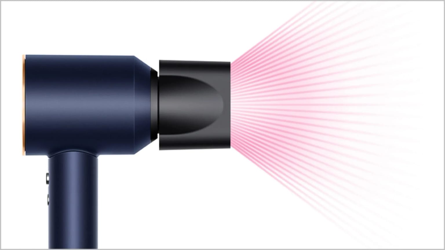 Фен Dyson Supersonic HD15 Prussian Blue/Copper(синий/медный), с кейсом - изображение №7