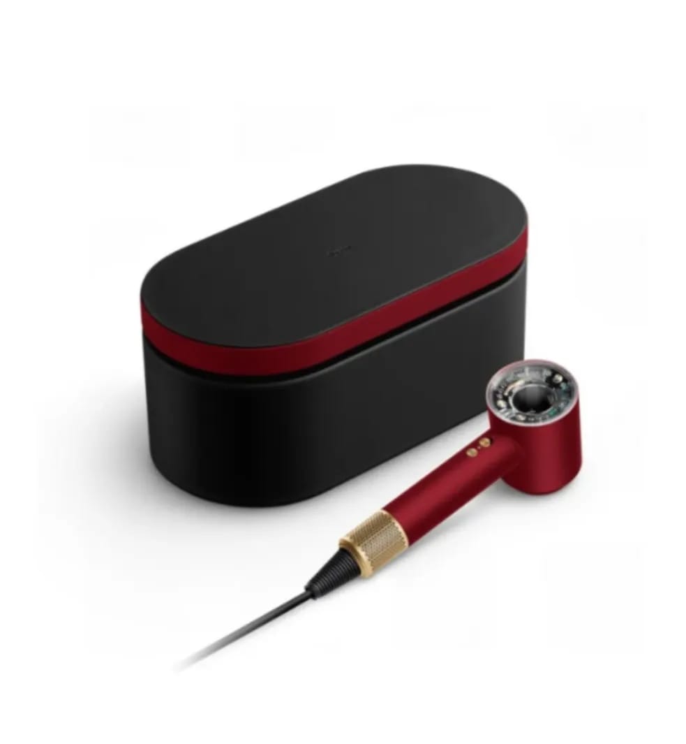 Фен Dyson HD16 Supersonic Nural red velvet/gold , с кейсом, HK - изображение №5