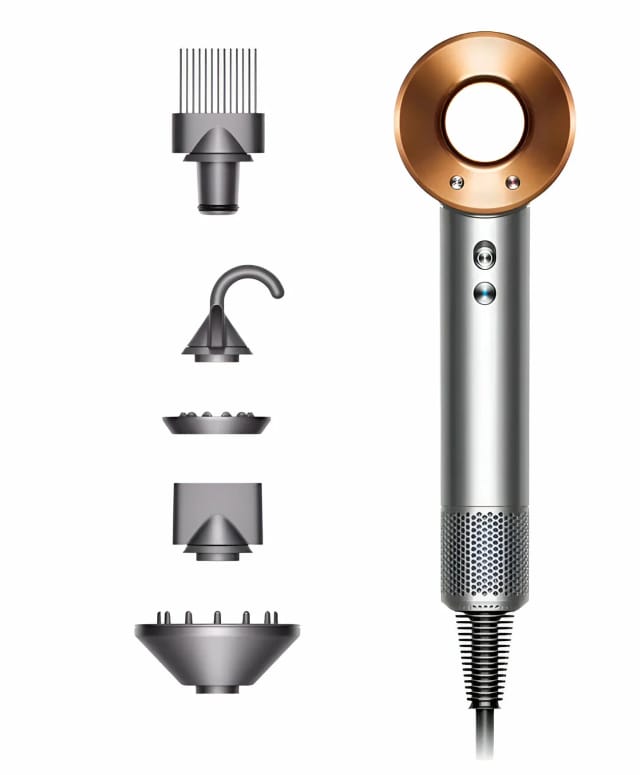 Фен Dyson Supersonic HD07, nickel/copper, без кейса, EU, наша вилка - изображение №2