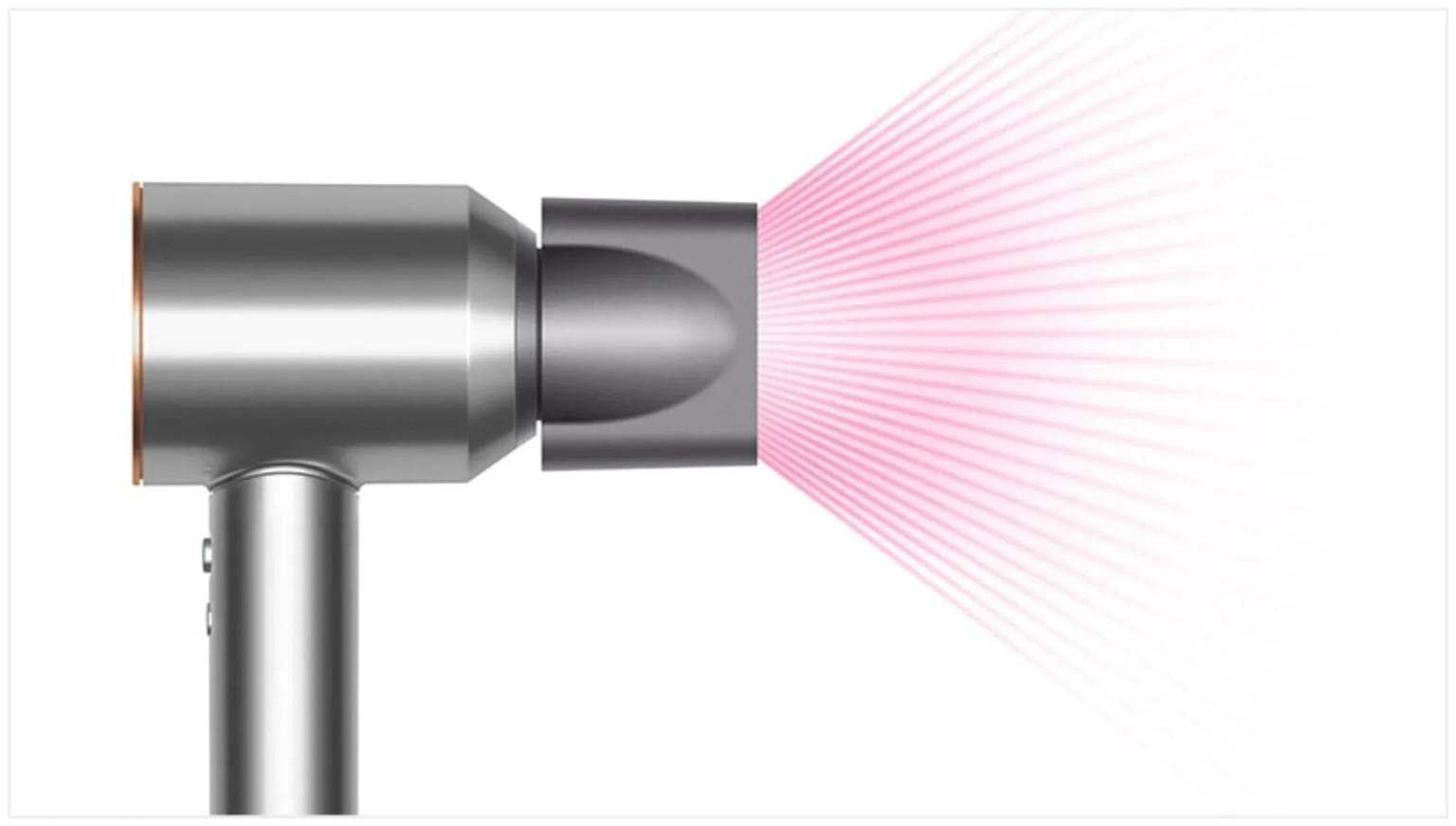 Фен Dyson Supersonic HD08 Blue/Cooper, мотор переменного тока, 3 режима, ионизация, с кейсом - изображение №7