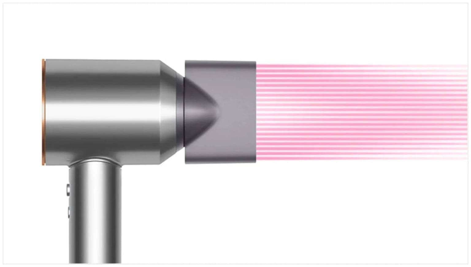 Фен Dyson Supersonic HD08 Blue/Cooper, мотор переменного тока, 3 режима, ионизация, с кейсом - изображение №8