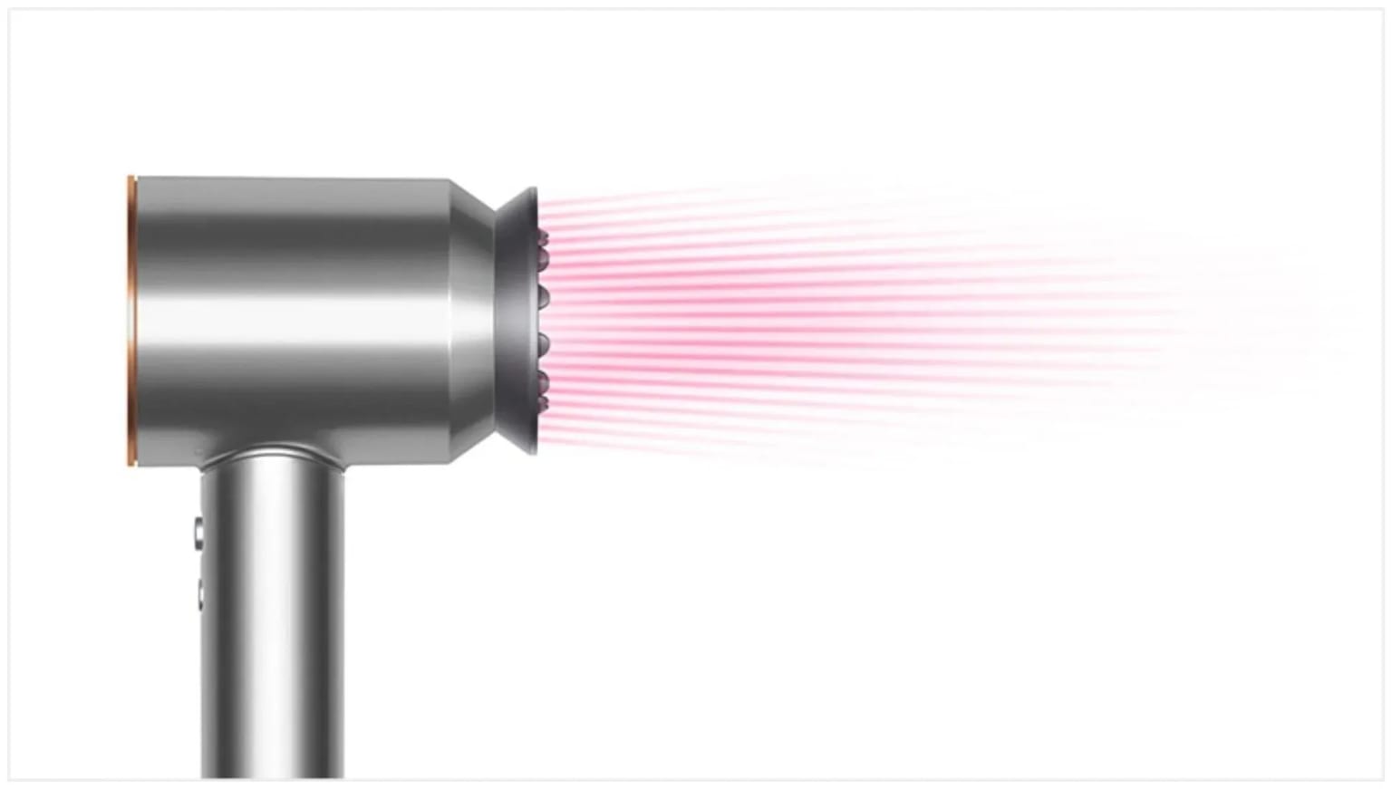 Фен Dyson Supersonic HD08 Blue/Cooper, мотор переменного тока, 3 режима, ионизация, с кейсом - изображение №9