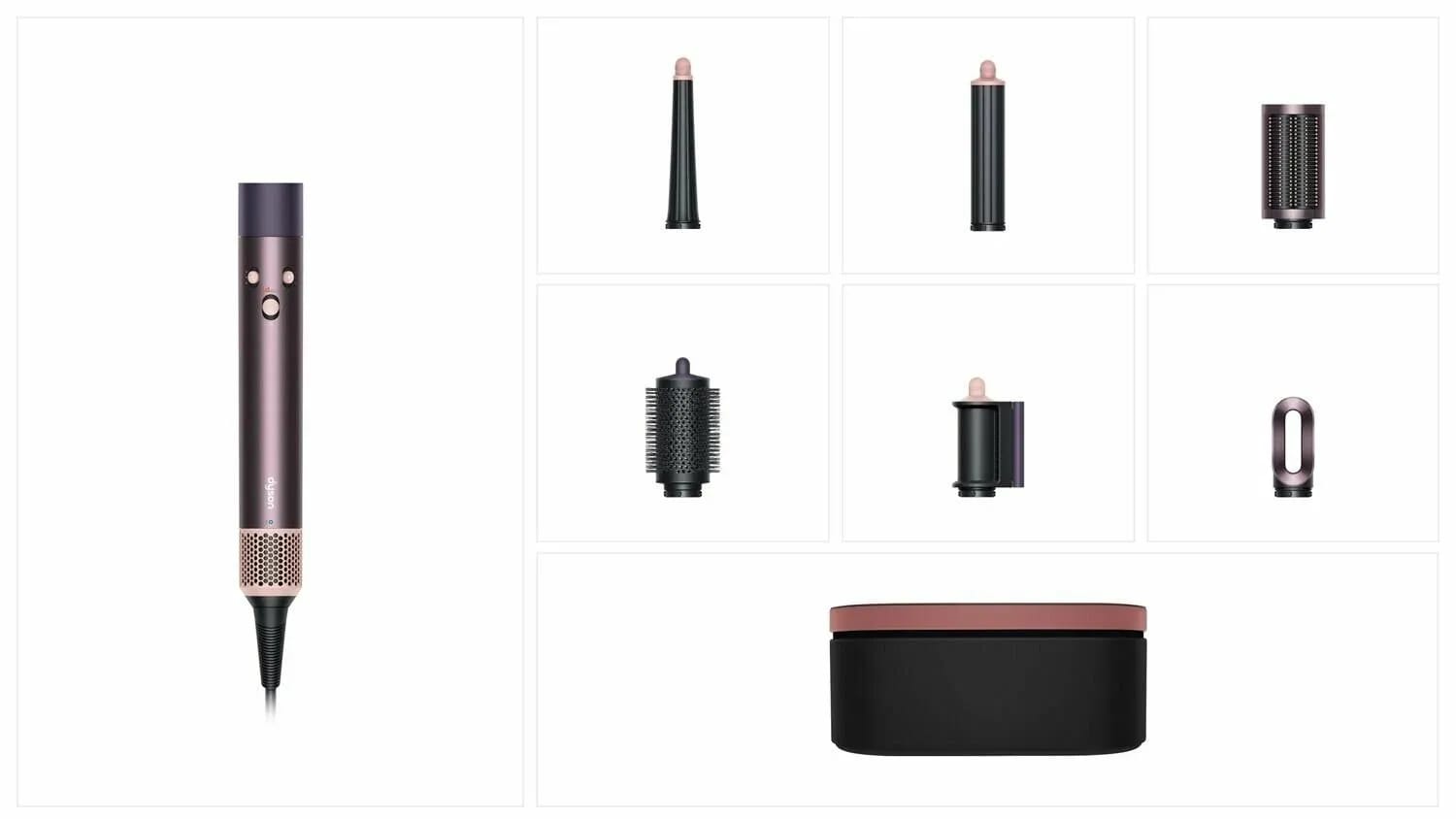 Стайлер Dyson i.d. Curly+Coily HS08, Diffuse(Диффузор) (Jasper Plum), EU (вилка для наших розеток) - изображение №7
