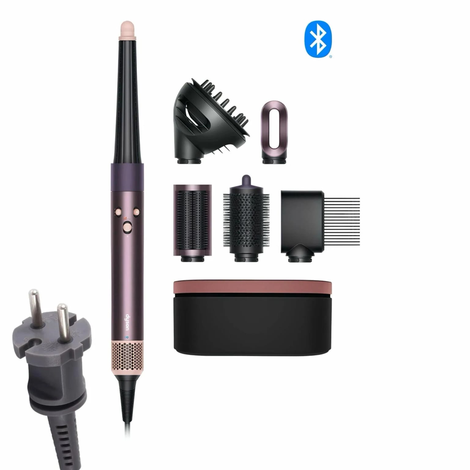 Стайлер Dyson i.d. Curly+Coily HS08, Diffuse(Диффузор) (Jasper Plum), EU (вилка для наших розеток) - изображение №2