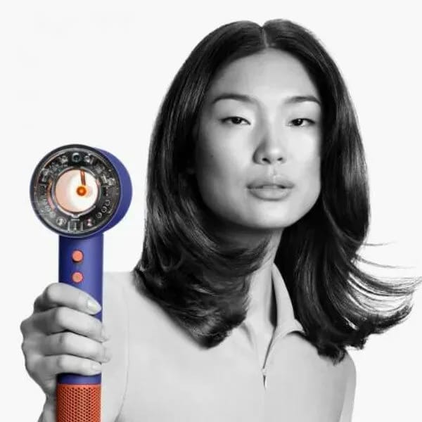 Фен Dyson Supersonic Nural HD16 Vinca Blue/Topaz, с кейсом HK - изображение №10