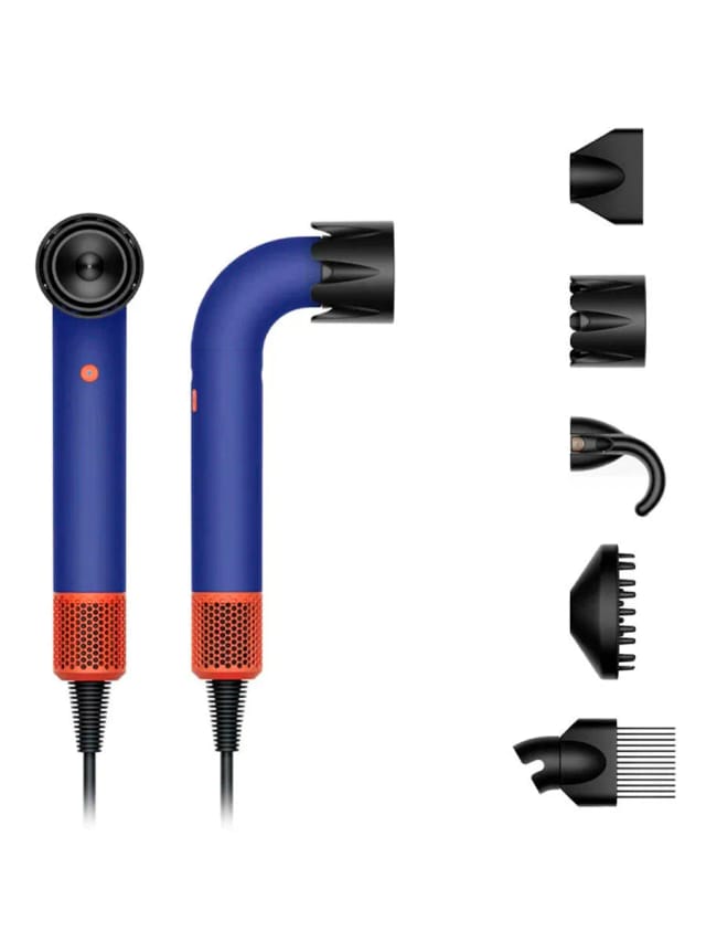 Фен Dyson Supersonic R Pro HD18 Professional EU Vinca Blue/Topaz Orange (522266-01) - изображение №2