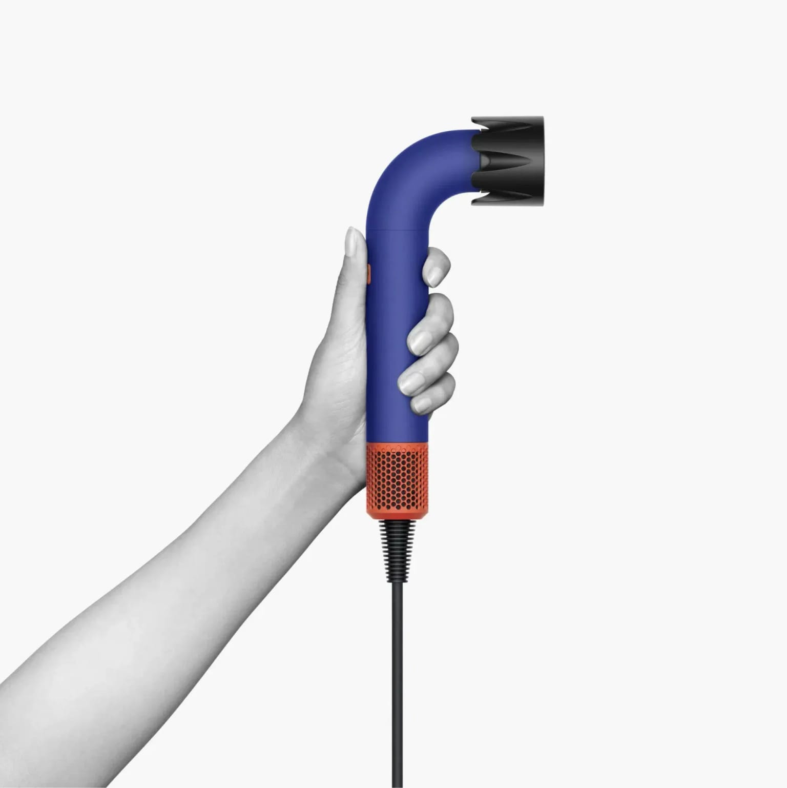 Фен Dyson Supersonic R Pro HD18 Professional EU Vinca Blue/Topaz Orange (522266-01) - изображение №15