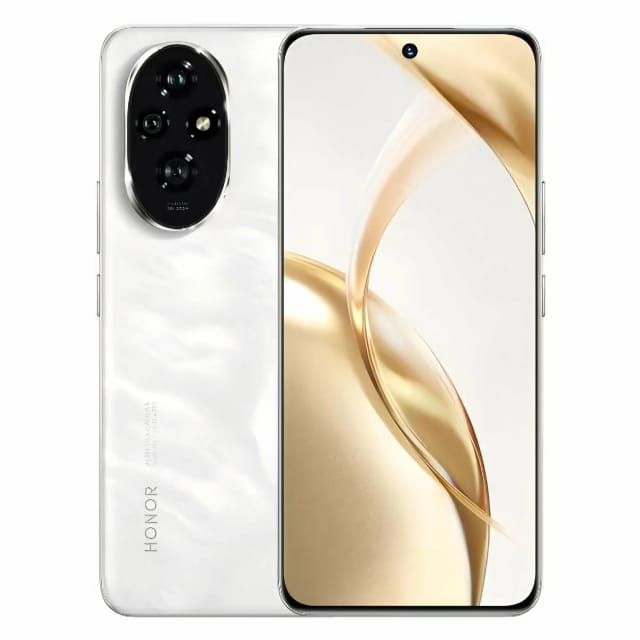 Смартфон HONOR 200 8/256 Гб RU, Dual: nano SIM + eSIM, Moonlight White - изображение №1